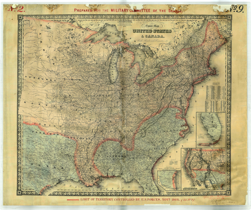 Illustration for article titled ​Civil War Maps Show How Sherman's March Rescued Lincoln's Presidency